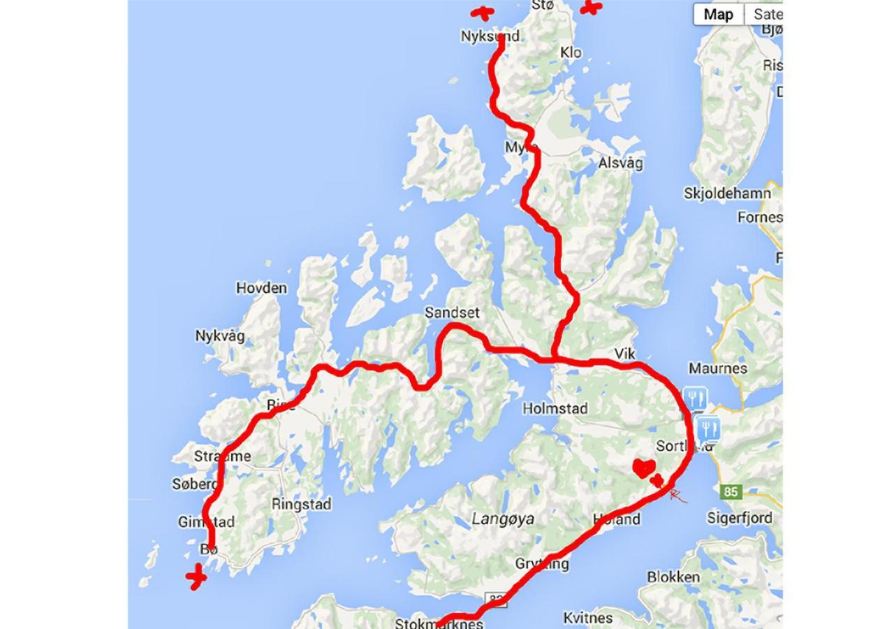 Affittacamere Bo Huset Sortland Esterno foto